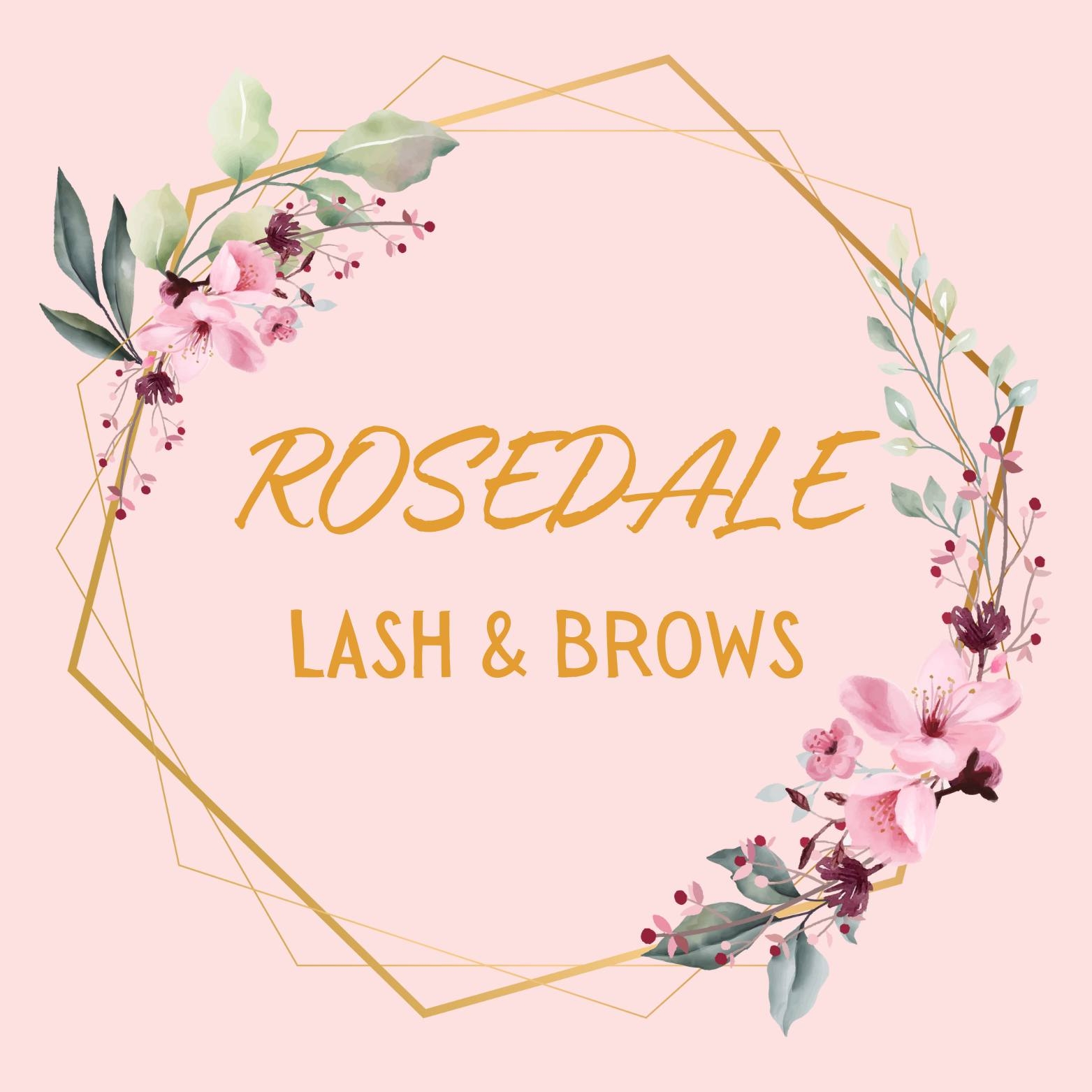 2. Rosedale Lash & Brow Logo